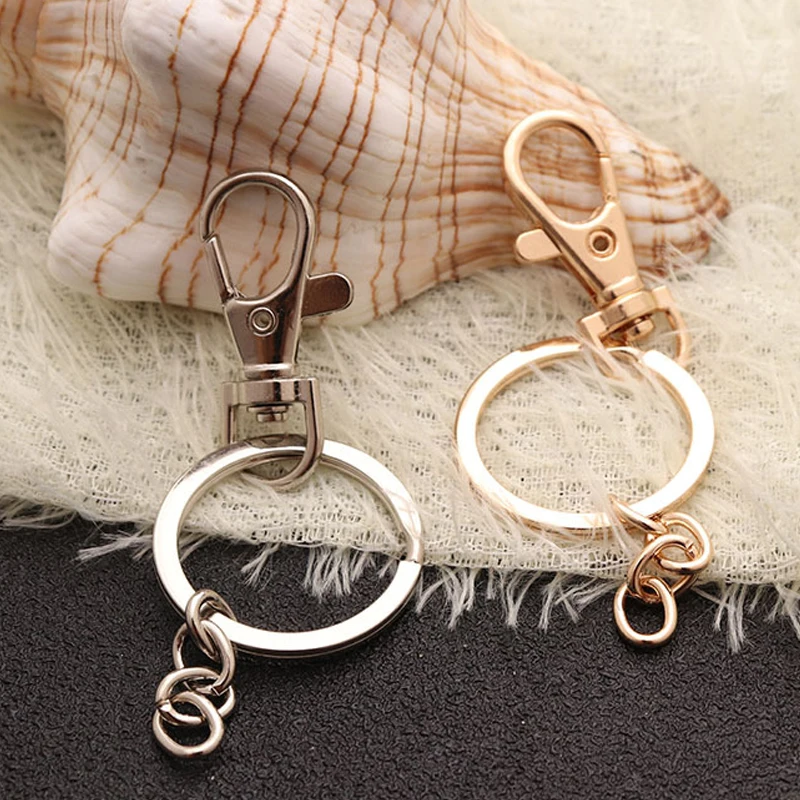 50 шт./лот аксессуары ручной работы сделай сам 38 мм рыбий рот Пряжка для ключа