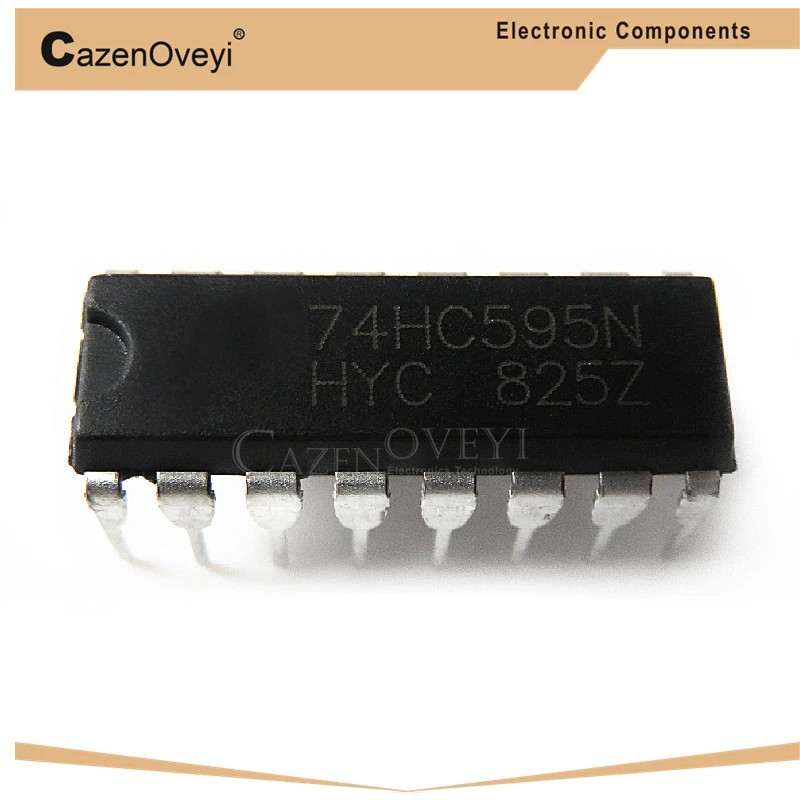 1 шт./лот MM74HC595N MC74HC595N 74HC595 DIP 16 в наличии|dip-16|74hc595 |