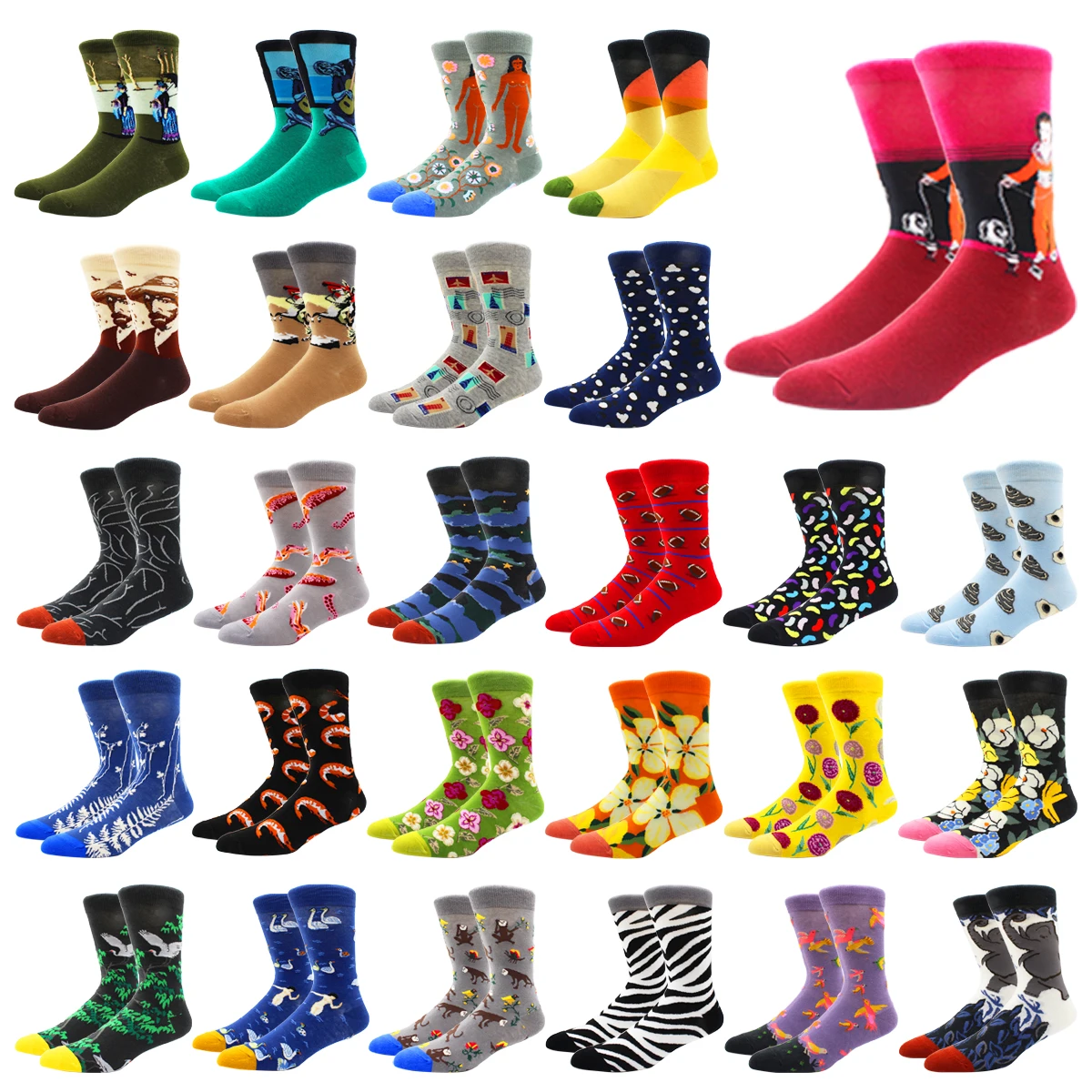 

Fashion Woman Thick Cotton Running Socks Funny Happy Cute Warm Winter Socks Casual Crew Dress Women Socks for Christmas Gift
