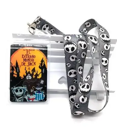 1 шт. Кошмар перед Рождеством шейный ремешок Ремешки для карт держатель