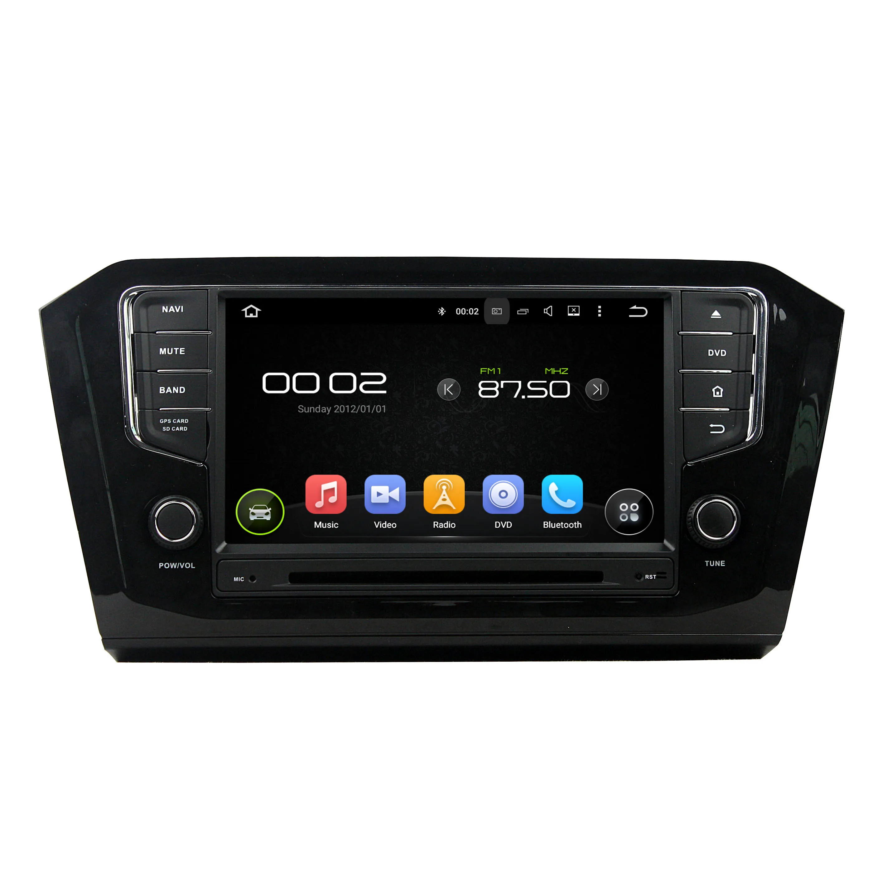 Автомобильный DVD-плеер PX6 мультимедийная система на Android 9 0 с GPS 8 &quotэкраном для VW