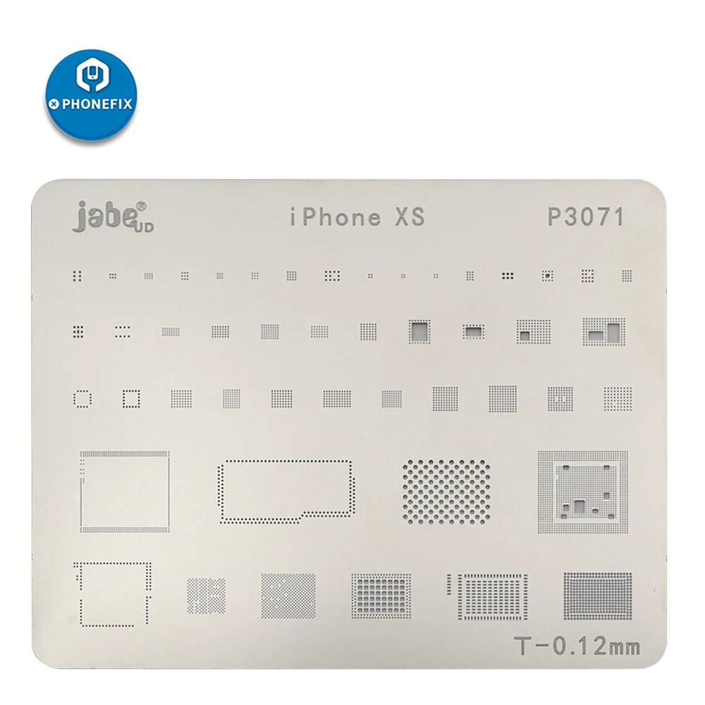 Трафарет для реболлинга BGA iPhone 6 6S 6SP 7 8 X XR XS MAX 11 Pro Max трафареты материнской платы