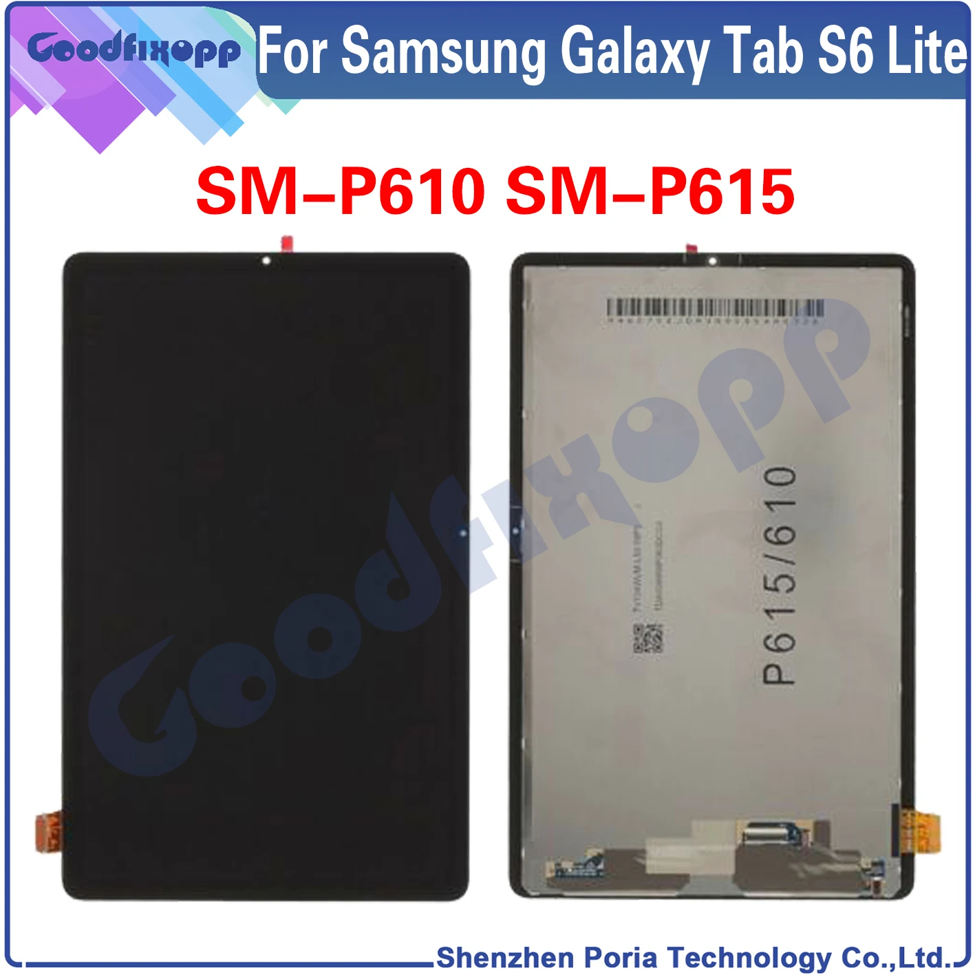 100% Test AAA For Samsung Galaxy Tab S6 Lite P610 P615 SM-P610 SM-P615 LCD Display Touch Screen Digitizer Assembly