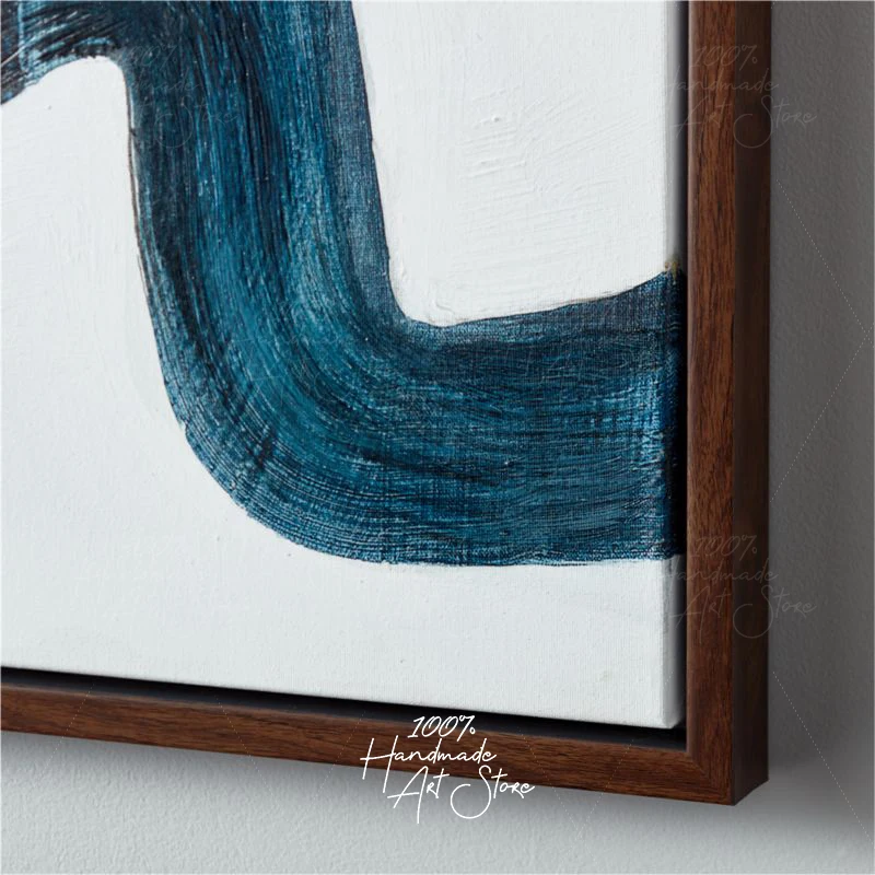

decoration canvas Oil Painting Oversized Minimalist Black White Abstract Hand Painted On Canvas Original Extra Large Wall Decor