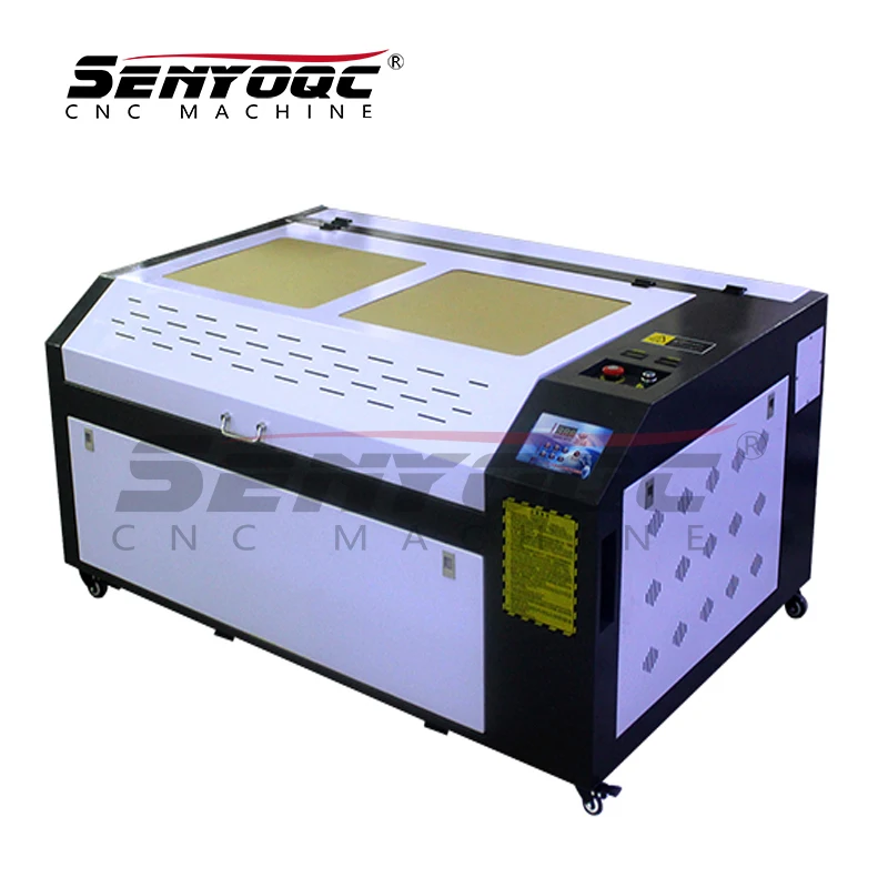 Небольшой резак по хорошей цене ce mdf материал без металла 60 Вт 80 100 130 9060 co2