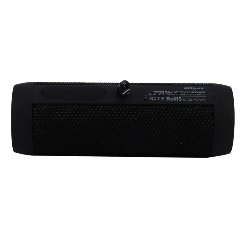 ZEALOT S22 Bluetooth динамик для улицы Водонепроницаемый аудио Fm радио 4 0