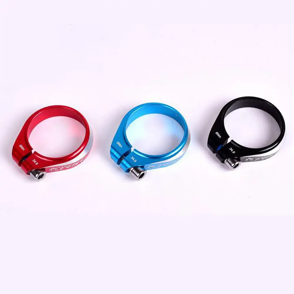 

Mountain Bike Road Seat Clamp CNC6061 Quality Aluminum 34.9MM Ultralight Quick Stable Seat Post Clamp Bicycle Accessories Hot