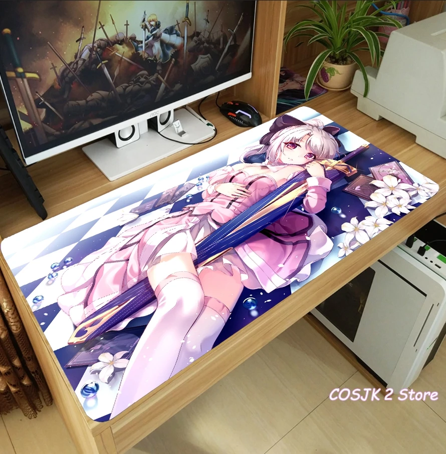 Аниме Fate/kaleid liner Illyasviel von Einzbern Мию Эдельфельт Мышь Pad утепленные ноутбук игровой