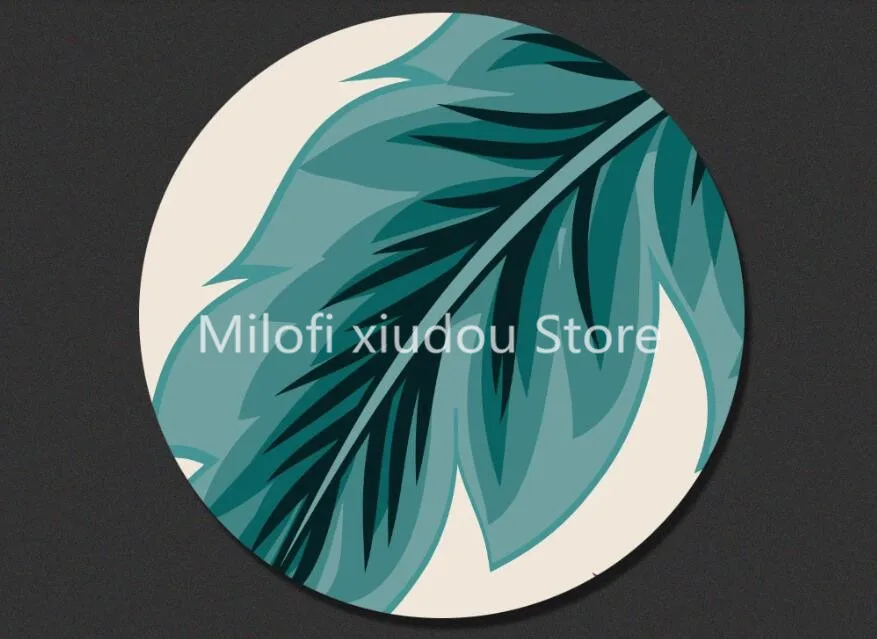 Пользовательские 3d росписи современный минималист растение из тропического