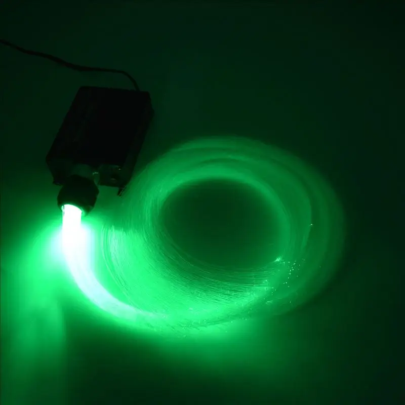 RGB светодиодный волоконно-оптический светильник 16 Вт двигатель + 24-клавишный
