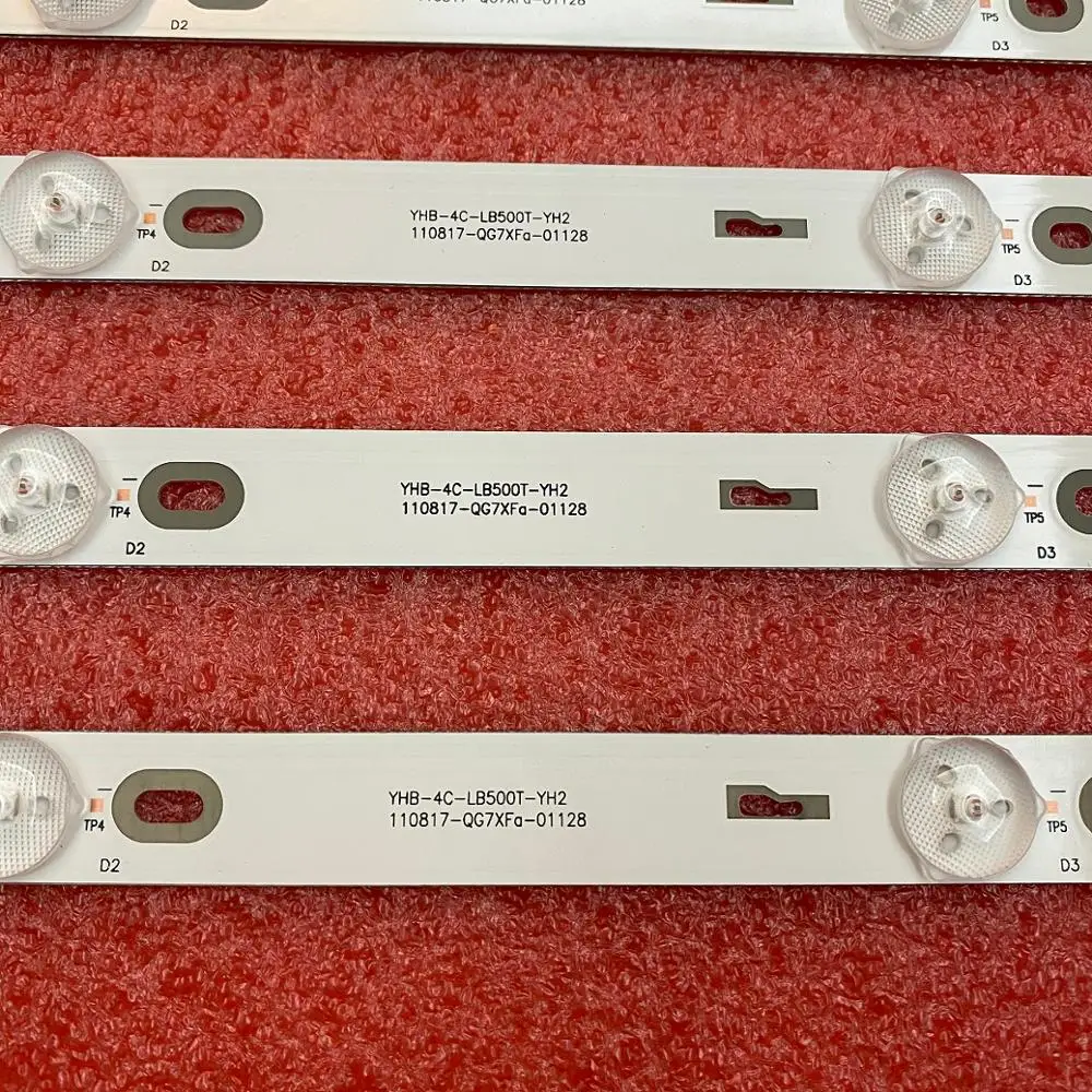 40 шт./лот светодиодная подсветка для TCL 50D2700 F50S3803 LVF500NDEE 50FS3800 LED50D2720 Thomson 50FA3213 50HR330M05A0