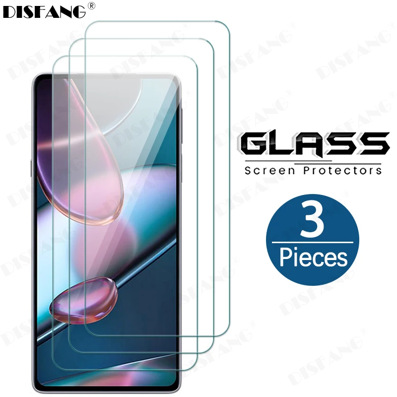 

Закаленное стекло на 3 ломтика для Motorola Edge X 30 X30 XT-2201, Защита экрана для Moto rola MotorolaEdgeX30, защитное стекло