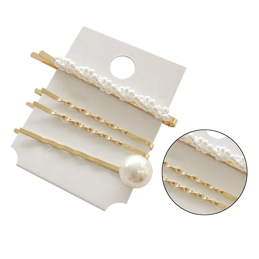 Женская заколка Hir для волос с жемчугом головные уборы детские заколки