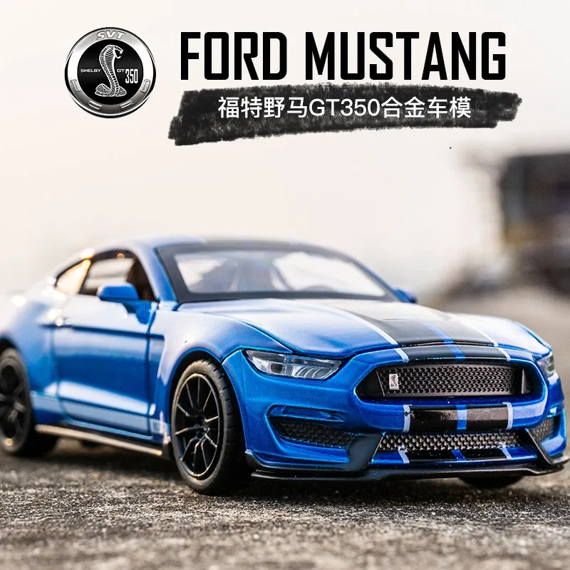 

1/32 Ford Mustang Alloy Car Model Shelby Gt350 Metal Car Toys For Children Fast And Furious Diecasts & Toy Vehicles Boys Gifts