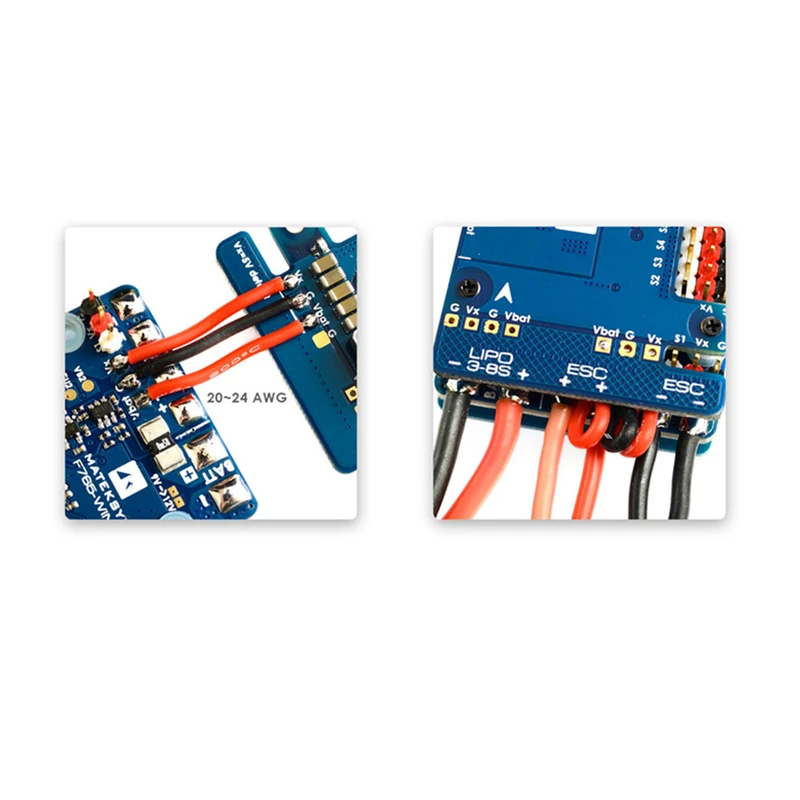 Matek Systems F765-WING STM32F765VI игровые джойстики со встроенным серверный компьютером с экранным меню для RC Самолет с неподвижным крылом