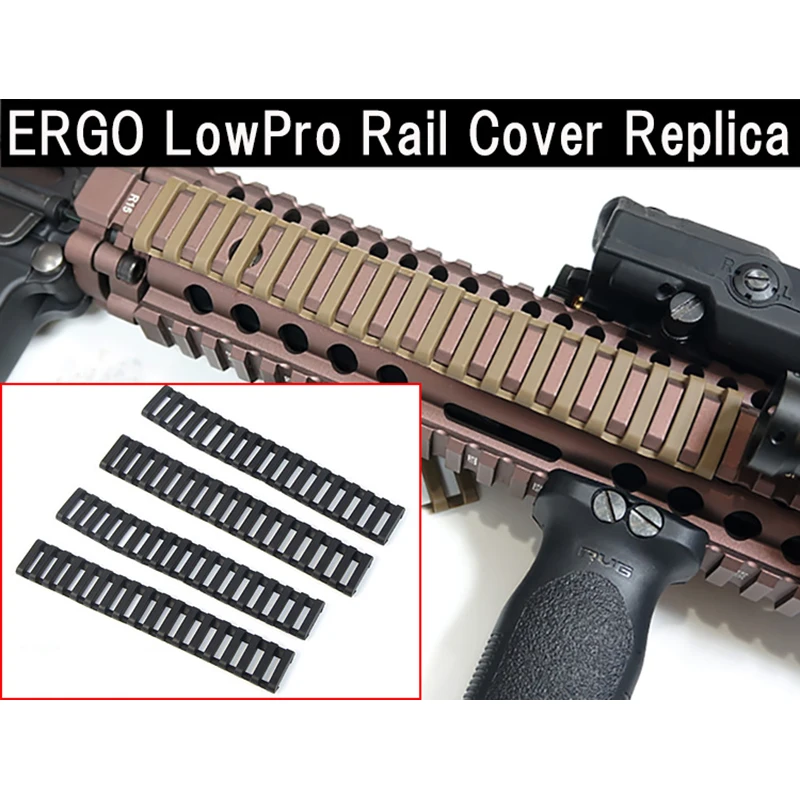 Ar15 аксессуары для страйкбольного охотничьего ружья Аксессуары ERGO LowPro резиновая
