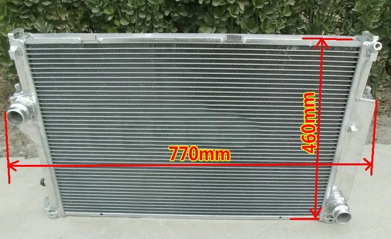 Новый алюминиевый радиатор + вентилятор для BMW 5 7 серии E34 M5 S38 530i/535i & E32 730i/730iL/735i/735iL