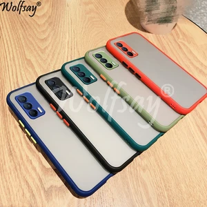 luxury translucent soft case for oppo realme c21 bumper silicon cover for oppo realme c21 case for oppo realme c21 c 21 6 5 inch free global shipping