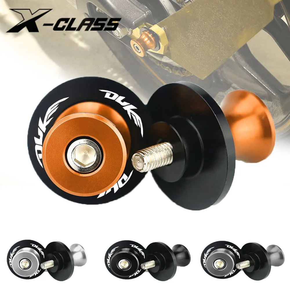 

Motorcycle Swingarm Spools Slider Stand Screw Bolts M10*1.25 CNC Aluminum Accessories for KTM Duke 125 200 390 990 1190 1090