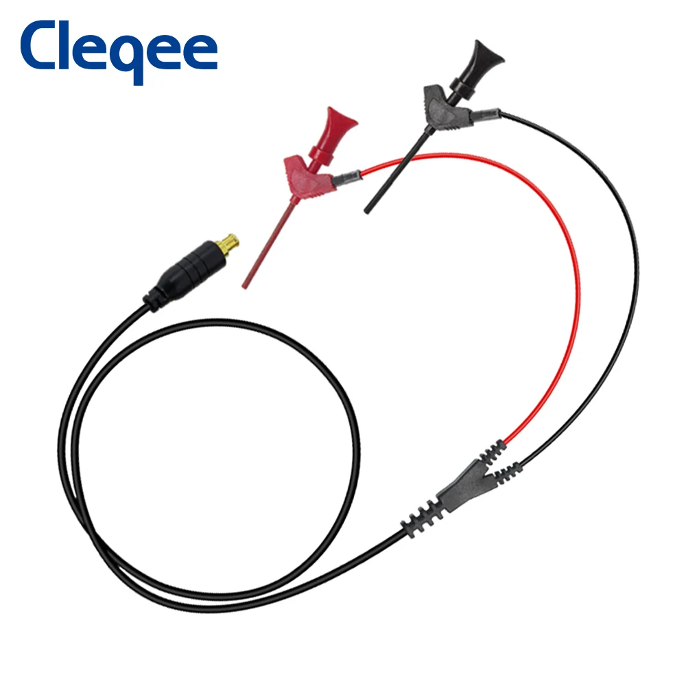 MCX to IC Test Hook Clip Digital Oscilloscope Probe Mini Pocket Equipment Lead 40V for DS203 DS202 DSO201 65mm | Инструменты