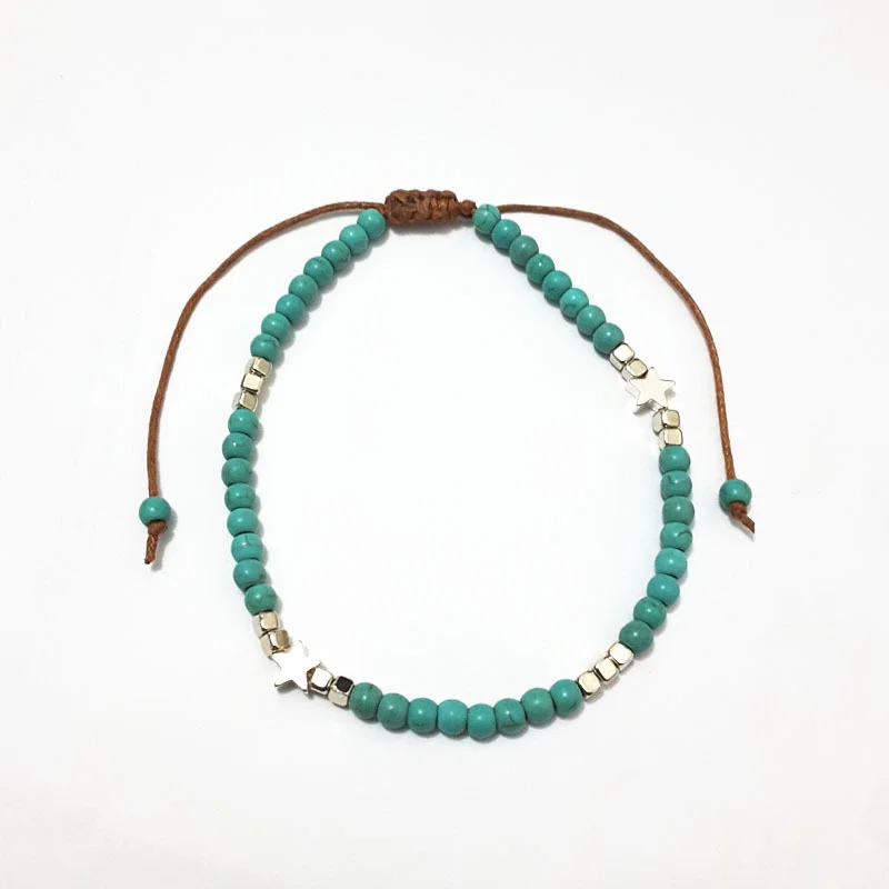 Браслеты на лодыжку женские в богемном стиле амулетные ювелирные украшения бохо