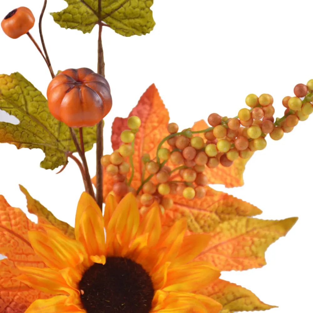 Реалистичный осенний Искусственный Кленовый лист Декор праздничные