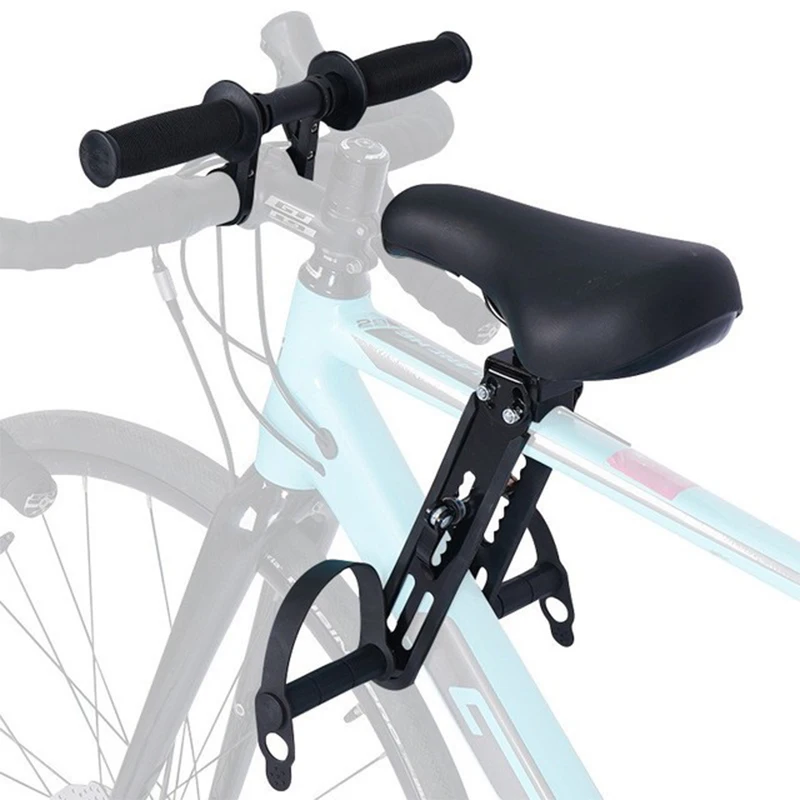 

Mountain Bike Child Bicycle Frame Bicycle Outdoor Quick Release Bicycle Saddle Parent-child Front Beam Seat Bicycle Saddle