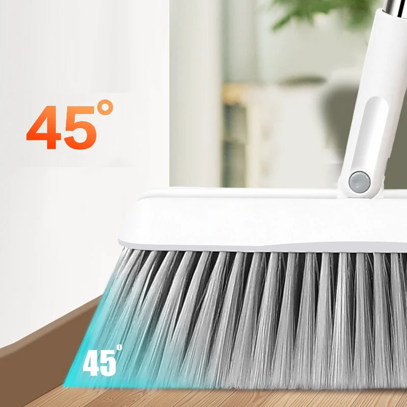 Волшебный складной стоячий совок для метлы набор ветрозащитный Вращающийся