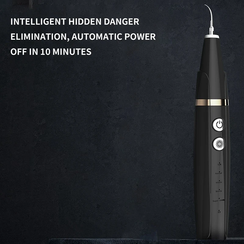 Tooth Cleaner Kit Electric Scaler Ultrasonic Portable USB Charging with 2 Replaceable Heads | Дом и сад