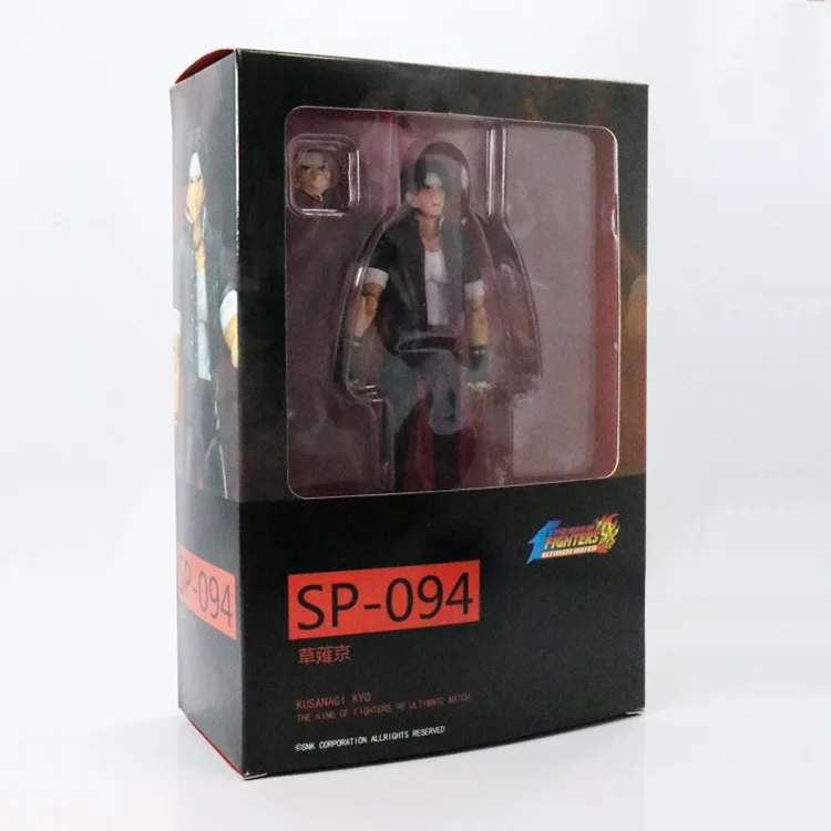 

The King of Fighters figma SP 094 Kyo Kusanagi/SP 095 Iori Yagami movable action figure collectible model toys 15CM