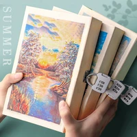 notebook high quality paper travel handy diary party signature guest books