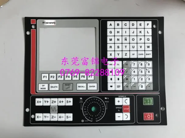 

New original touch button film CNC 8025T, 1 year warranty