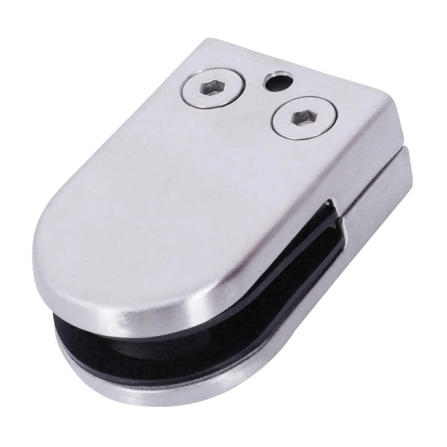 

1pcs Stainless Steel Glass Clip Fish Mouth Adjustable Railing Bathroom Shelf Stair Handrail Glass Fence Clip Fixing Bracket