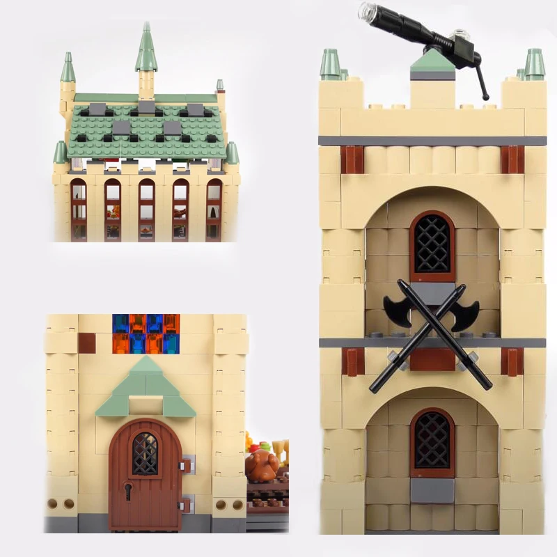 

1340 Pcs Hall Castle Building Blocks Figures Bricks Sets Education Toys for Children Kids