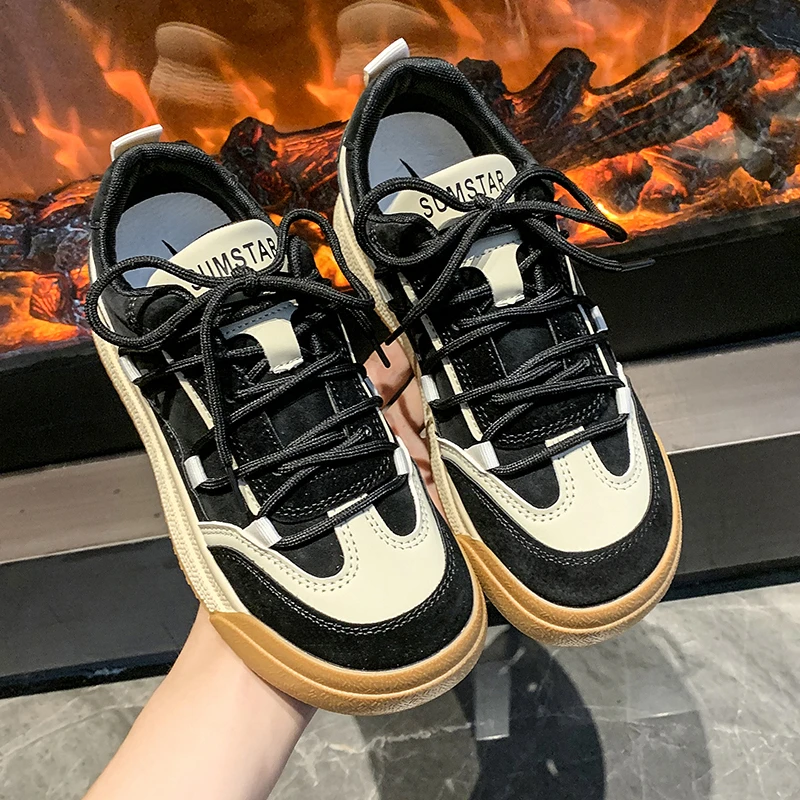 

Casual Sports Women's Shoes 2021 Autumn Comfortable Breathable Single Shoes Wear-resistant and Non-slip Flat Shoes Sneakers