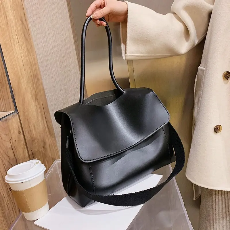 Повседневная Сумка-тоут зима 2020 женские сумки модные шикарные с широкими