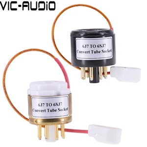 Адаптер для вакуумной трубки 6J7 6SJ7, 1 шт., от 6J7 до 6SJ7, с 8 контактами на 8 контактов, для самостоятельной сборки