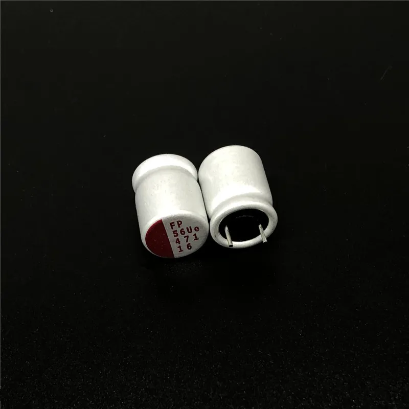 5 шт. 470 мкФ 16V FP 10x12,5 мм низкая ESR Высший сорт 16V470uF VGA/материнская плата сплошной конденсатор