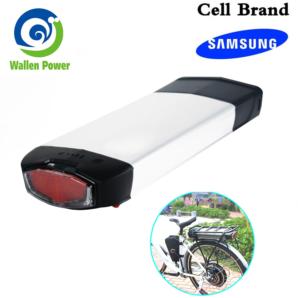 Задняя стойка для электровелосипеда аккумулятор 48 в 14 Ач литий ионные