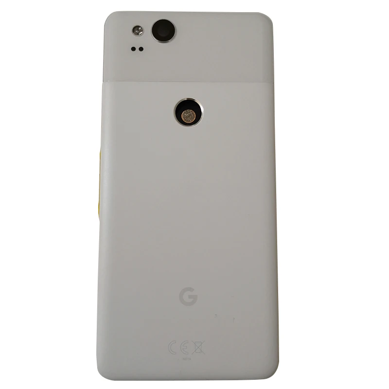 ZUCZUG металлический 5,0 дюймовый задний корпус для Google Pixel 2, чехол на батарейку, чехол на дверь с боковыми клавишами+ объектив камеры+ светильник-вспышка