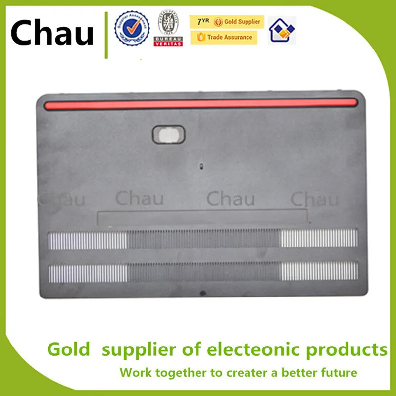 Chau для Dell Inspiron 15P 7000 7557 7559 T9X28 нижняя базовая крышка/Упор для рук верхний без сенсорной панели/Нижняя крышка двери нижний чехол - Цвет: Небесно-голубой