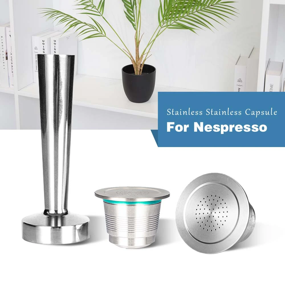 Многоразовая капсула Nespresso из нержавеющей стали для кофе Inox Cafe постоянный фильтр