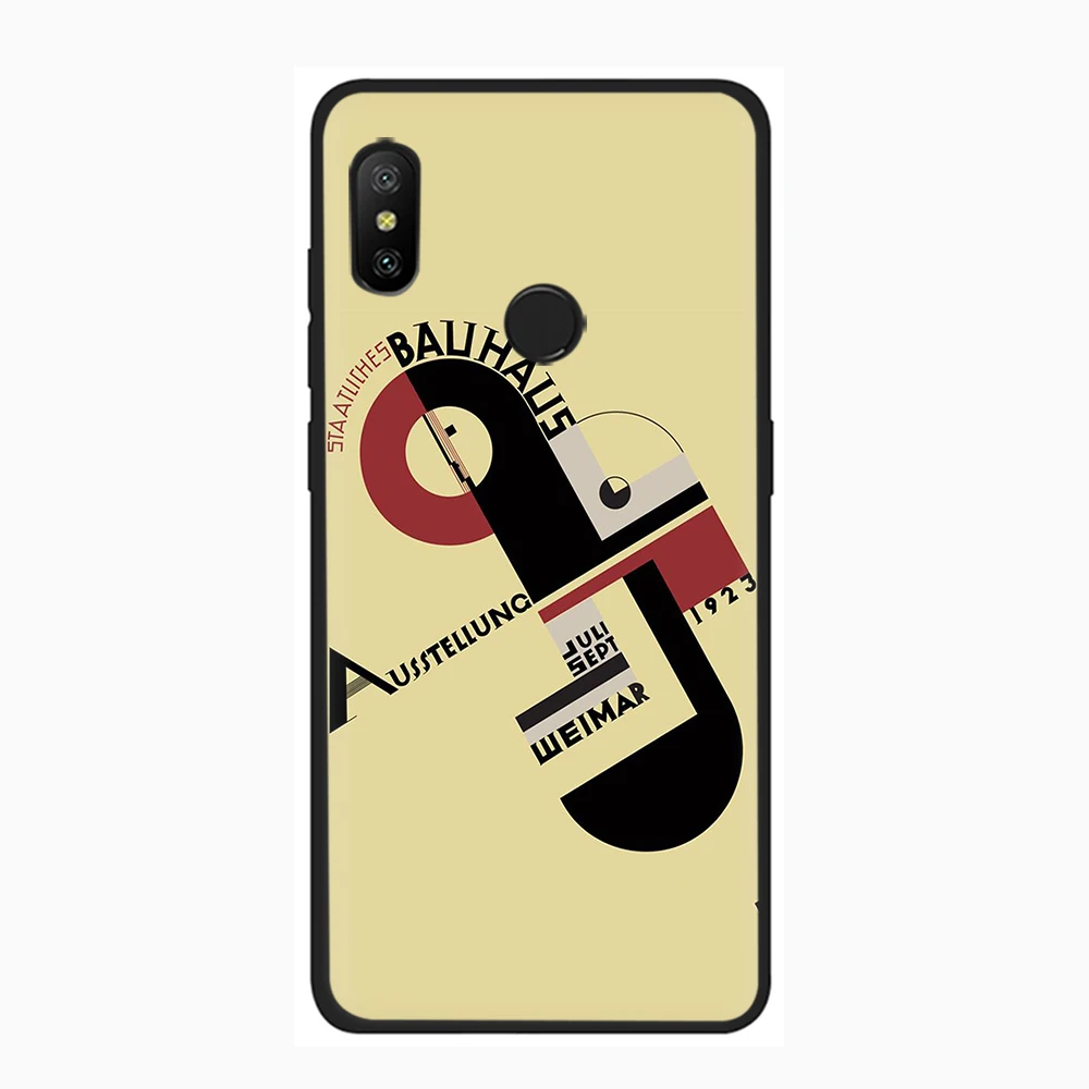 BAUHAUS силиконовый чехол для телефона Xiaomi 5X 6 6X A1 A2 A3 8 9 Lite 9se Max 3 F1 9T 10 Pro CC9e Mix 2s |