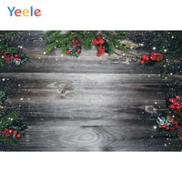 winter snowflake wooden board leaves gift baby birthday backdrop photography custom photographic background for photo studio