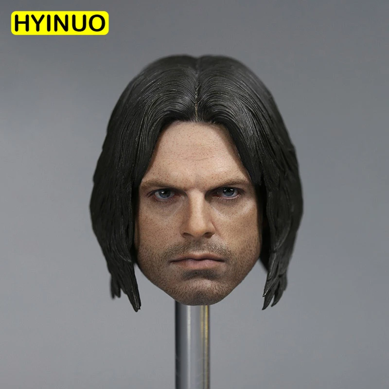 1/6 весы Зимний Солдат баки Барнс Себастьян Stan голова лепить Headplay для 12 &quotфигурку