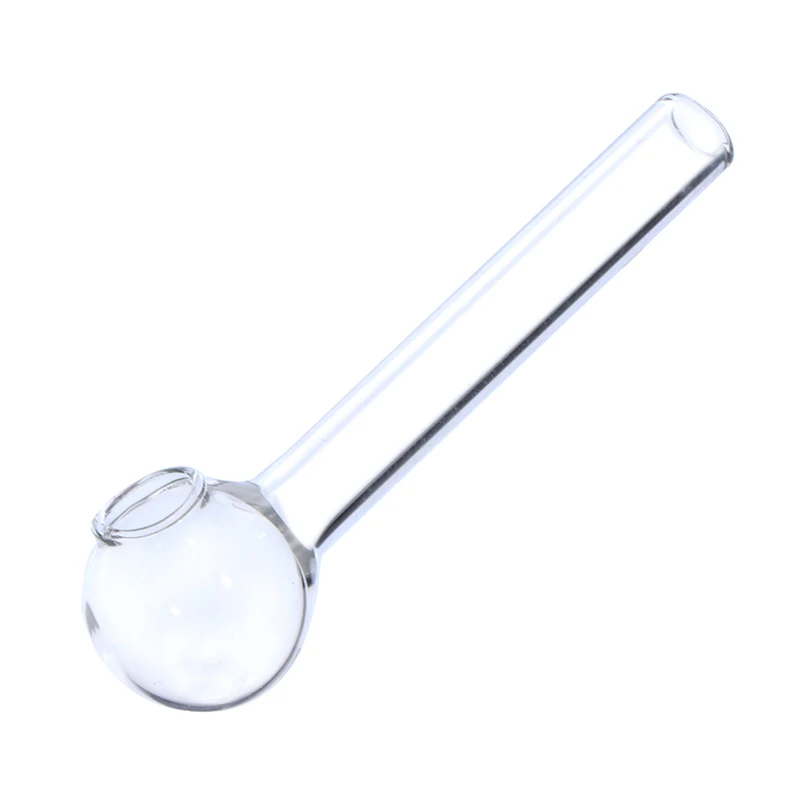 

Goedkoopste Roken Accessoires Clear Glas Olie Brander Gereedschap Tabak Buis Pijp Sigaret Water Glazen Pijp Pipe 7cm*8mm
