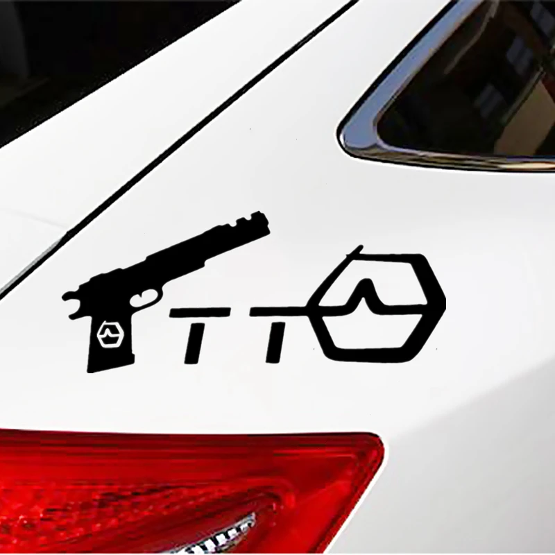 

Personality Ural TT Car Door Car Stickers Motorcycle Decals Waterproof Sunscreen PVC 15cm X 35cm