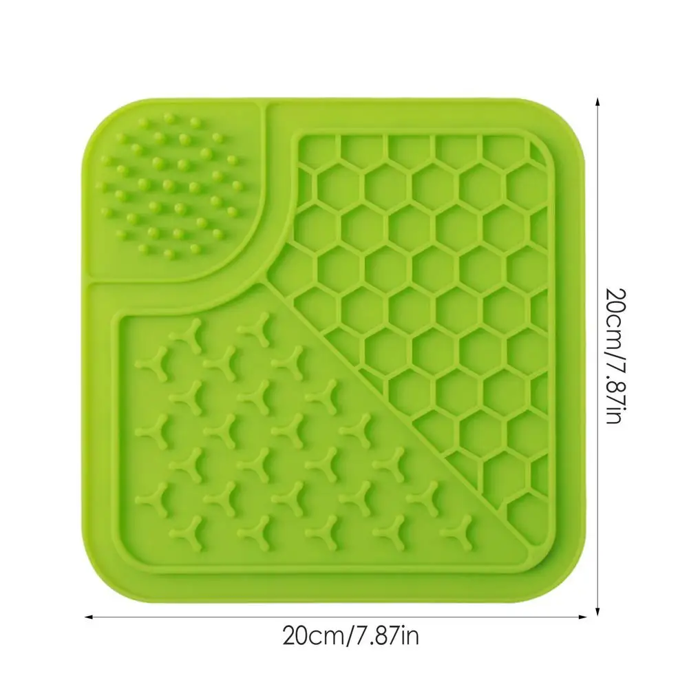 Силиконовый коврик для собак силиконовый лизания с сильным присосом от скуки и