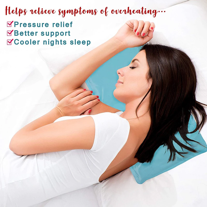 Охлаждающая Подушка гелевый коврик 35x55 см без запаха охлаждающая холодная