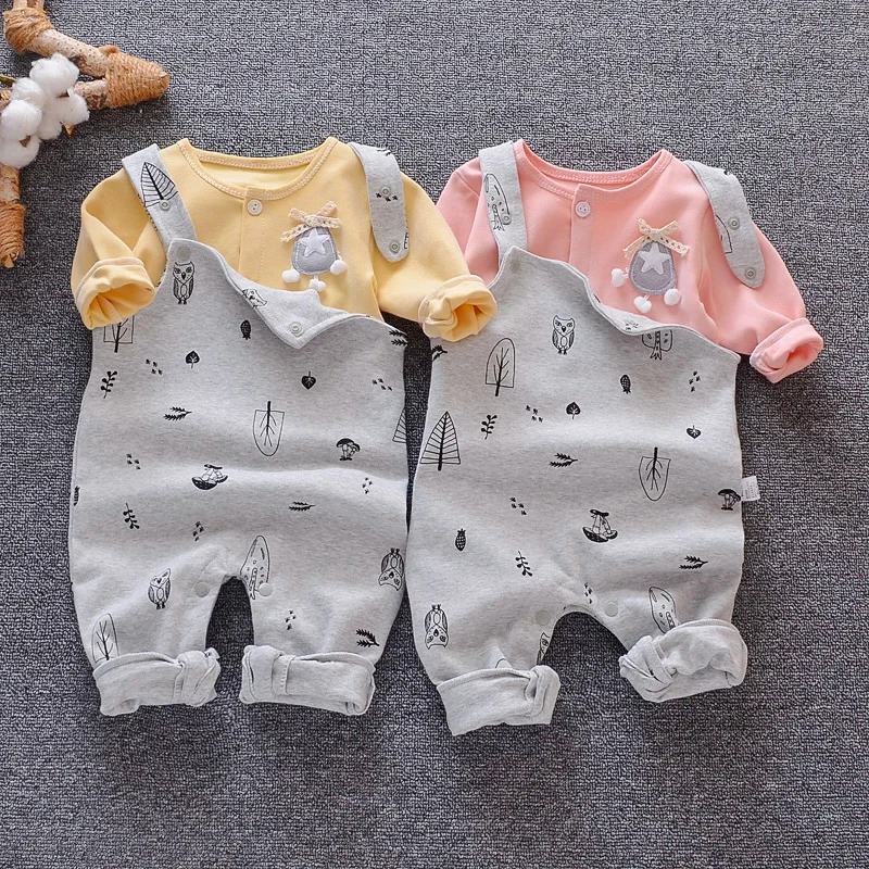 

Baby spring and autumn cotton clothing